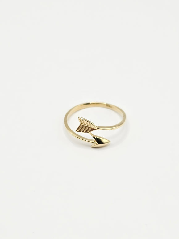 14K Gold Ring - Arrow