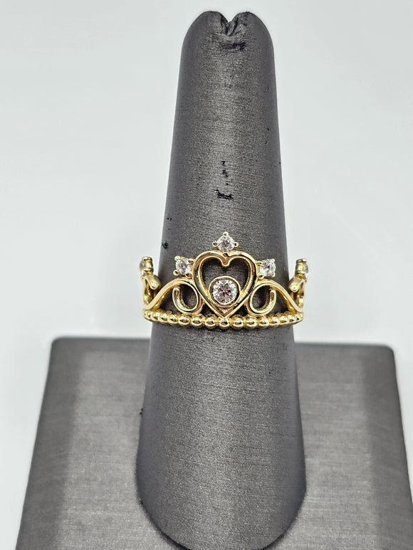 14K Gold Ring - Crown