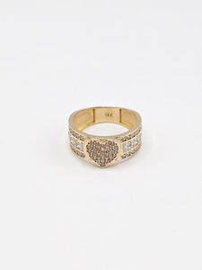 14K Gold Ring - Heart