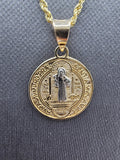 14k Gold Chain w/pendant - San Benito