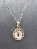 14k Gold Chain w/pendant - Virgin Mary