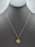 *Special Set* 14k Gold Chain w/pendant - Sun & Moon