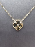 14k Gold Necklace - Gold Clover