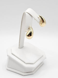 14K Gold Earrings - Raindrop