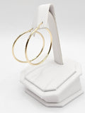 14K Gold Earrings - Huggie Hoops