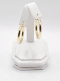 14K Gold Earrings - Huggie Hoops