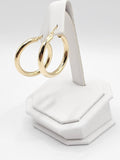 14K Gold Earrings - Huggie Hoops