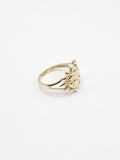 14K Gold Ring - Sun & Moon