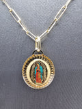 14k Gold Chain w/pendant - Virgin Mary