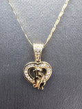 14k Gold Chain w/pendant - Quince