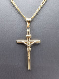 14k Gold Chain w/pendant - Jesus on Cross