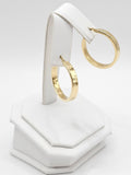 14K Gold Earrings - Huggie Hoops