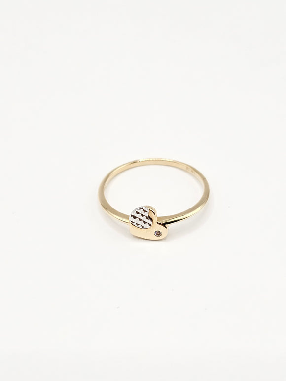 14K Gold Ring - Heart