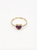 14K Gold Ring - Heart