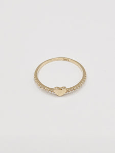 14K Gold Ring - Heart