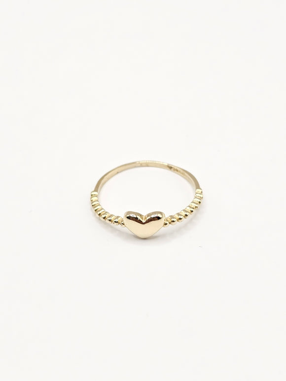 14K Gold Ring - Heart