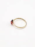 14K Gold Ring - Ladybug