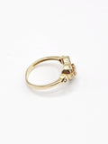 14K Gold Ring - Heart w/Virgin Mary