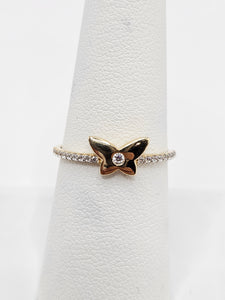 14K Gold Ring - Butterfly