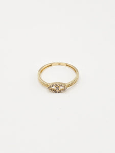 14K Gold Ring - Evil Eye