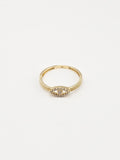 14K Gold Ring - Evil Eye