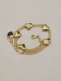 14k Gold Bracelet - Heart