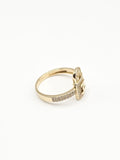 14K Gold Ring - Lock Fashion Ring