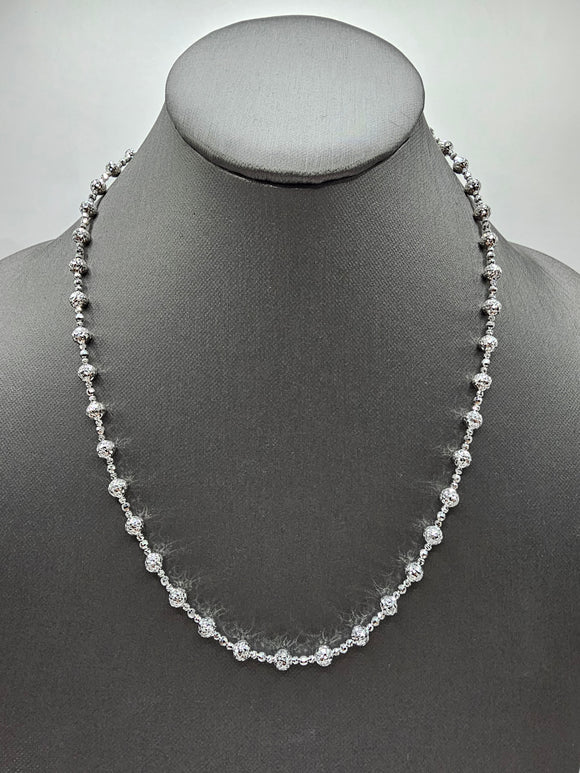 14k White Gold Necklace *Multiple Sizes Available*