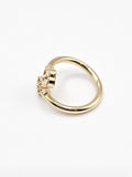 14K Gold Ring - Red Clover