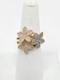 14K Gold Ring - Flowers