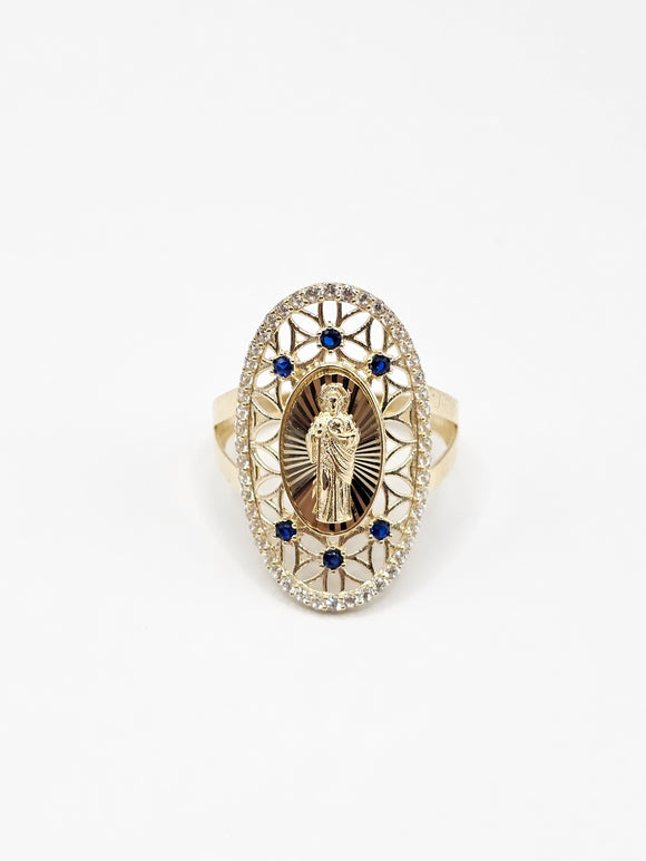 14K Gold Ring - San Judas