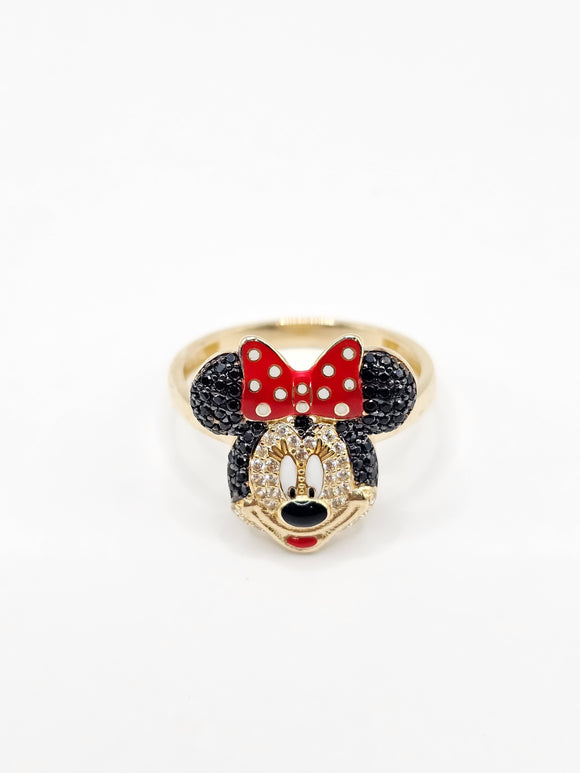 14K Gold Ring - Mouse