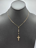 14k Gold Necklace - Jesus on Cross