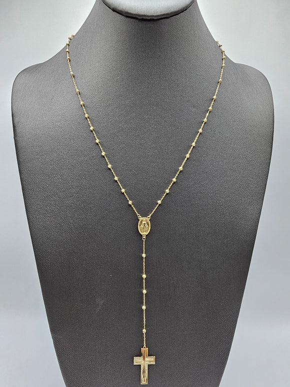 14k Gold Necklace - Cross