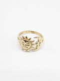 14K Gold Ring - Sun & Moon