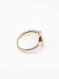 14K Gold Ring - Cross