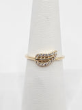 14K Gold Ring - Leaf