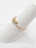 14K Gold Ring - Leaf