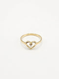 14K Gold Ring - Heart