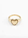 14K Gold Ring - Heart