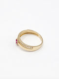 14K Gold Ring - Heart