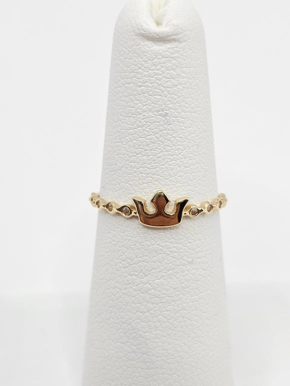 14K Gold Ring - Crown