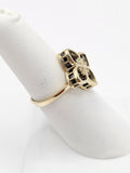 14K Gold Ring - Flower