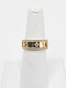 14K Gold Ring - Clover