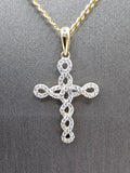 14k Gold Chain w/pendant - Cross