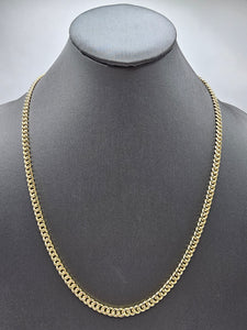 14k Semi-Solid Gold Chain