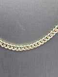 14k Semi-Solid Gold Chain