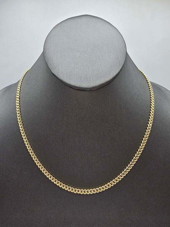 14k Semi-Solid Gold Chain