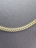 14k Semi-Solid Gold Chain