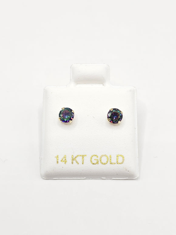 14K Gold Earrings - Stud